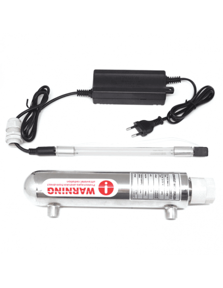 Lámpara Esterilizadora UV Inox | Desinfección Eficaz del Agua
