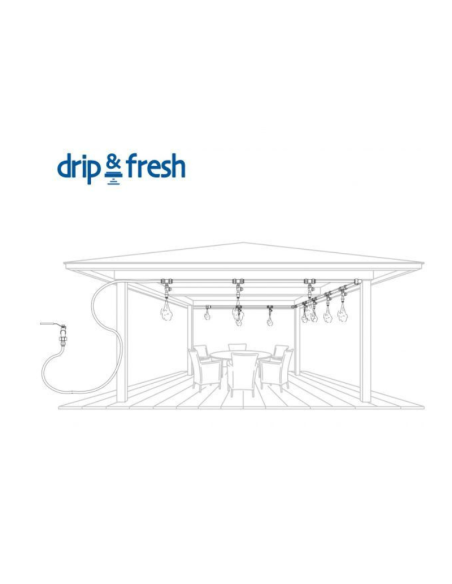 Kit de Nebulización Doméstica Drip&Fresh | 16 m | 10 toberas