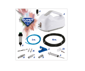 Superfog SF040 - SF045 Δ Nebulization kit 5-25 m2 fácil instalação e baixo consumo