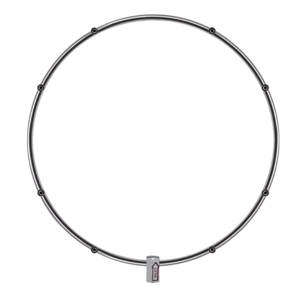 Chromed ring for fans Ø 59 cm with 8 outputs 日本語 Heats spaces with Drip&Fresh