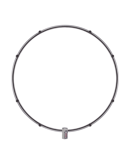 Chromed ring for fans Ø 59 cm with 8 outputs 日本語 Heats spaces with Drip&Fresh