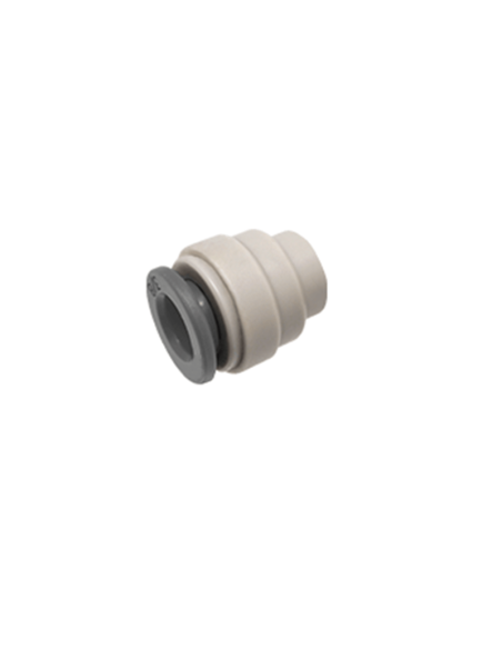 Tapón Final Automático 3/8″ para cierre tubería de nebulización | Drip&Fresh