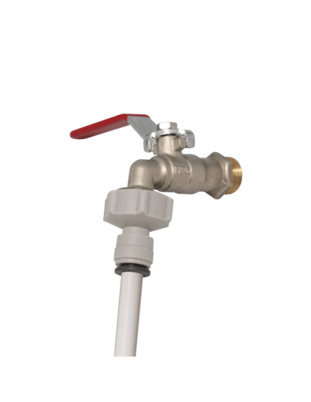 Adaptador de torneira Terminal Automático 3/8" Rosca Feminino 3/4′ | Drip&Fresh