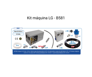 Kits Machine LG | Drip&Fresh