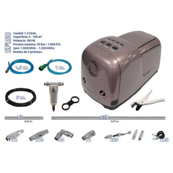 Superfog SF150 - SF150A Δ Nebulization kit 25-50 m2 easy installation and low consumption