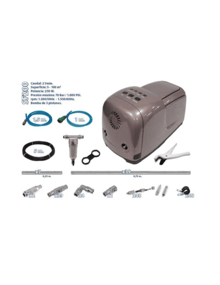 Superfog SF150 - SF150A Δ Nebulization kit 25-50 m2 easy installation and low consumption