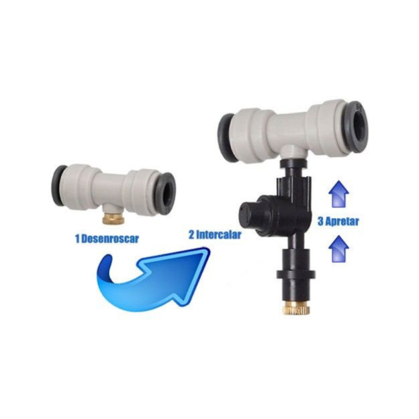 Válvula Anti-Goteo para Tobera 10/24 | Nebulización Baja Presión