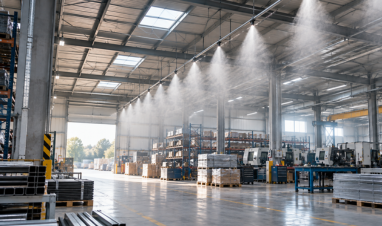 Cómo reducir el calor en una nave industrial | Nebulización industrial